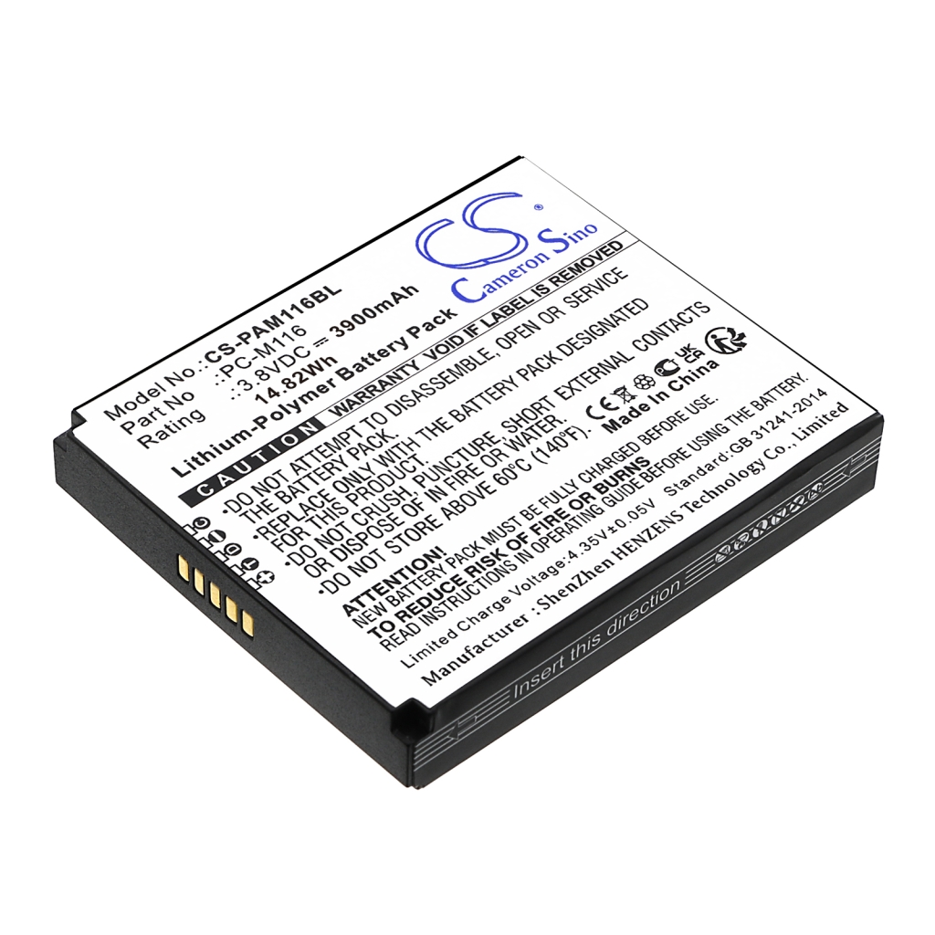 Kompatibilna zamenjava baterije za Pax PC-M116