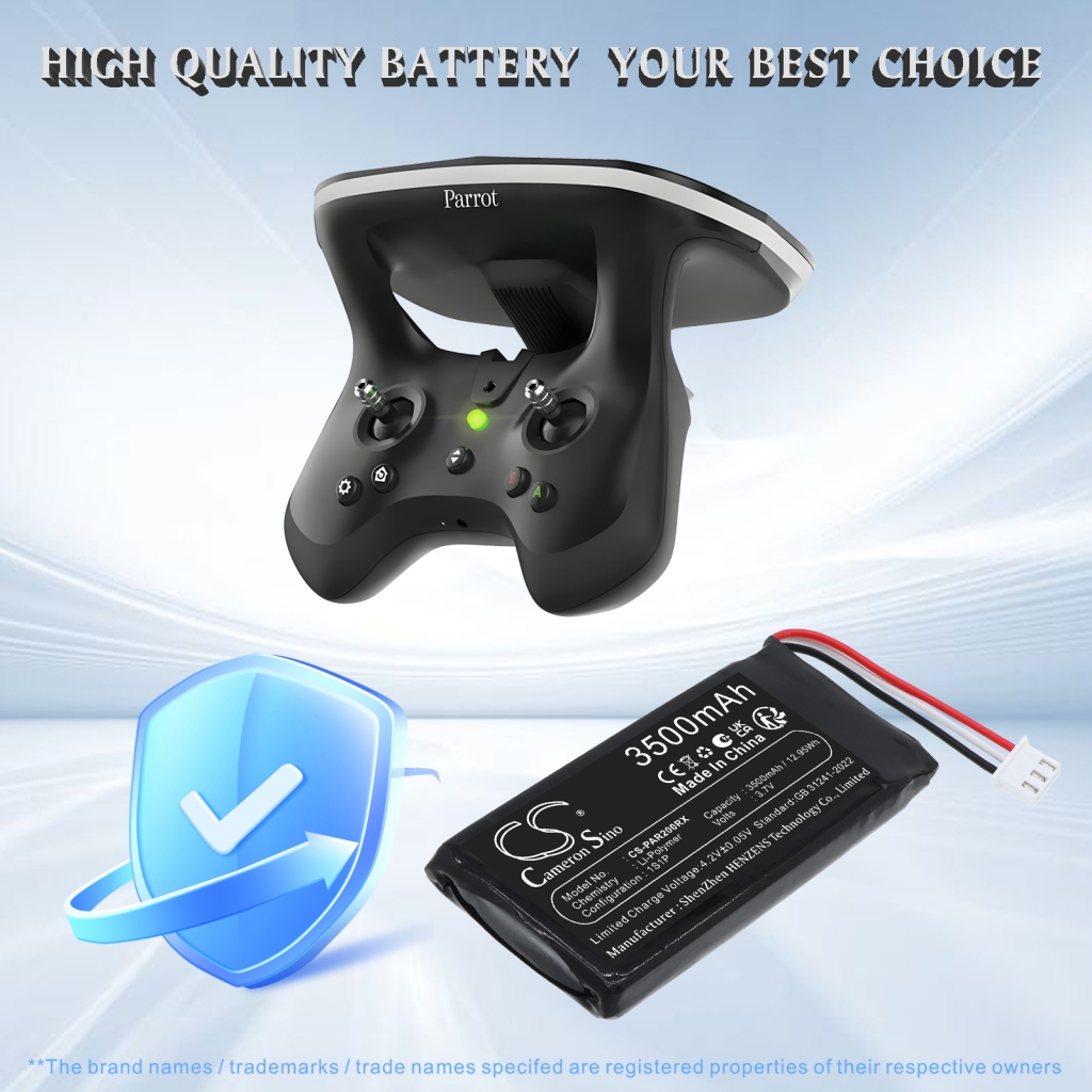 Battery for Parrot SkyController 2P