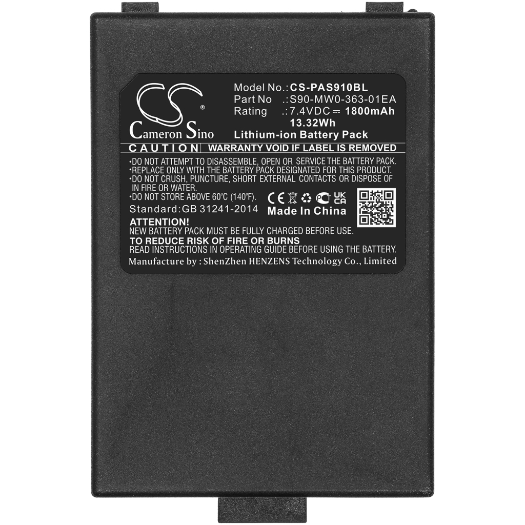 Baterija za plačilni terminal Pax CS-PAS910BL