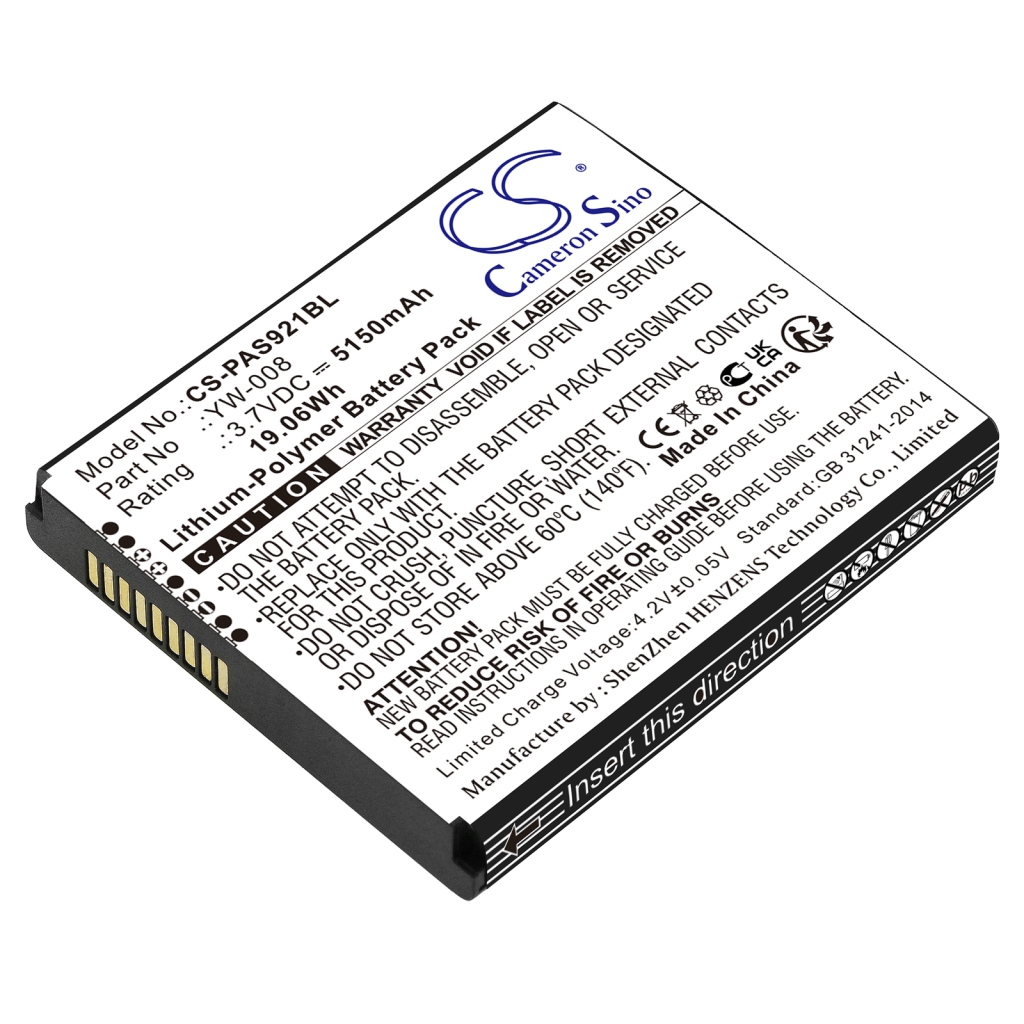 Kompatibilna zamenjava baterije za Pax YW-008