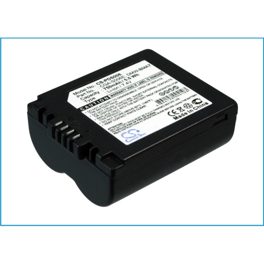 Camera Battery Panasonic Lumix DMC-FZ30PP