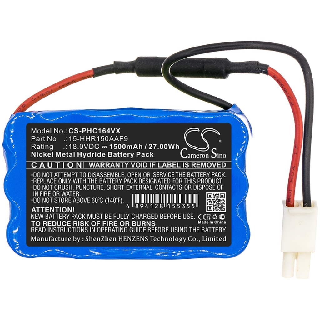 Kompatibilna zamenjava baterije za Philips 15-HHR150AAF9