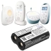Kompatibilna zamenjava baterije za Philips 996510072099,PHRHC152M000