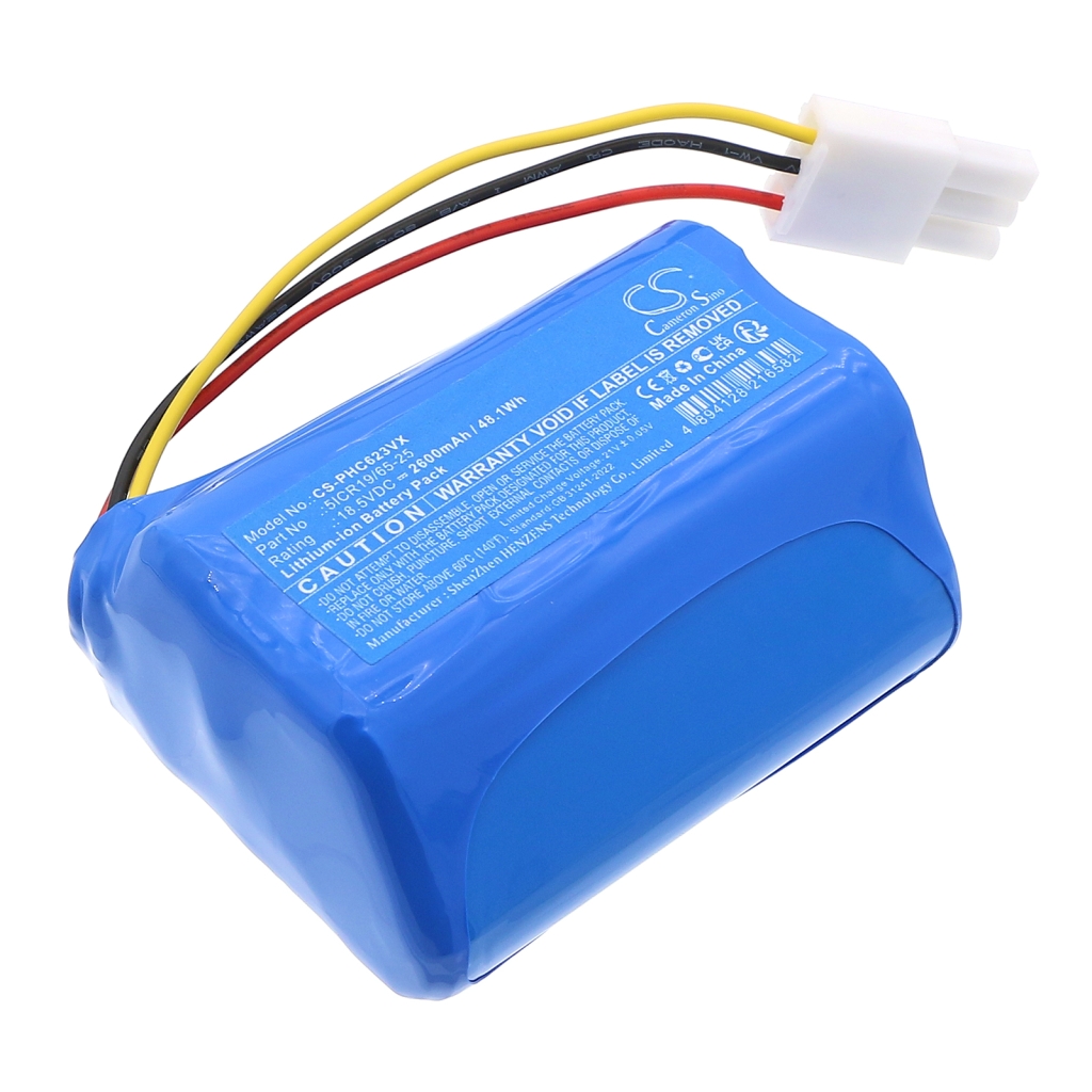 Kompatibilna zamenjava baterije za Philips 5ICR19/65-25