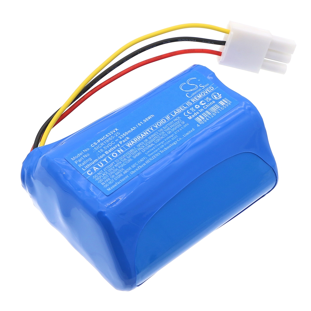 Kompatibilna zamenjava baterije za Philips 5ICR19/65-25