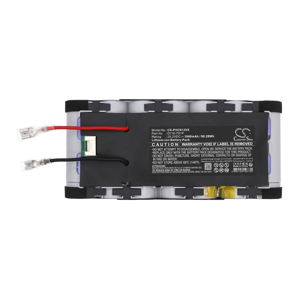 Kompatibilna zamenjava baterije za Philips D116-7S1P