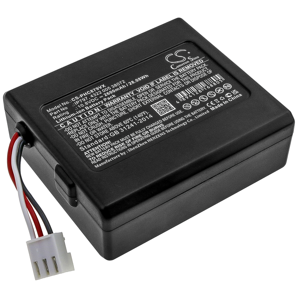 Kompatibilna zamenjava baterije za Philips 4322 005 38072,IP797