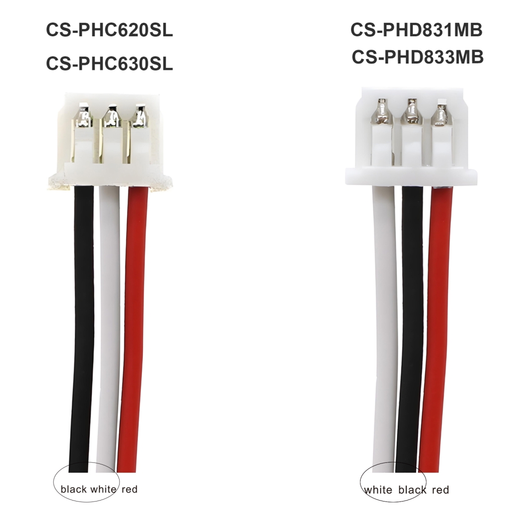 Kompatibilna zamenjava baterije za Philips 1S1PBL1865-2.6