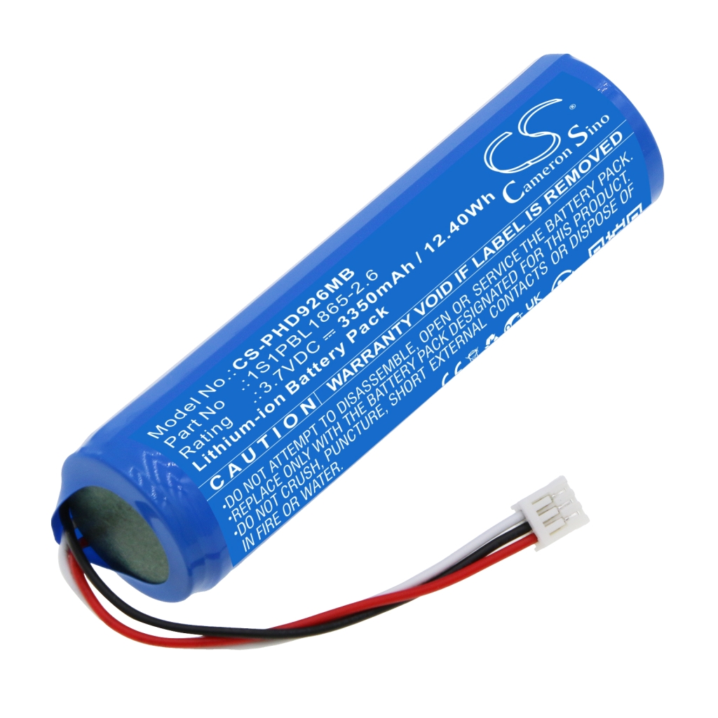 Kompatibilna zamenjava baterije za Philips 1S1PBL1865-2.6