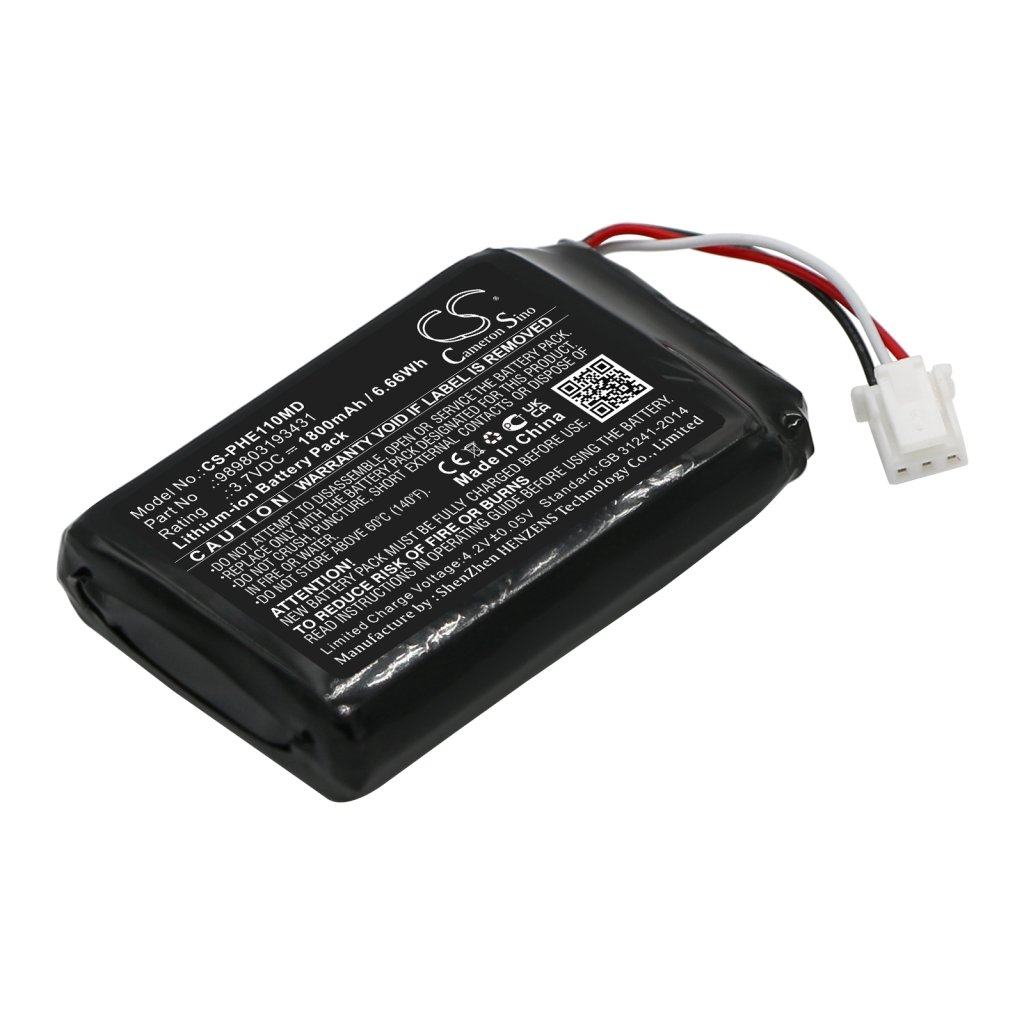 Kompatibilna zamenjava baterije za Philips 989803193431