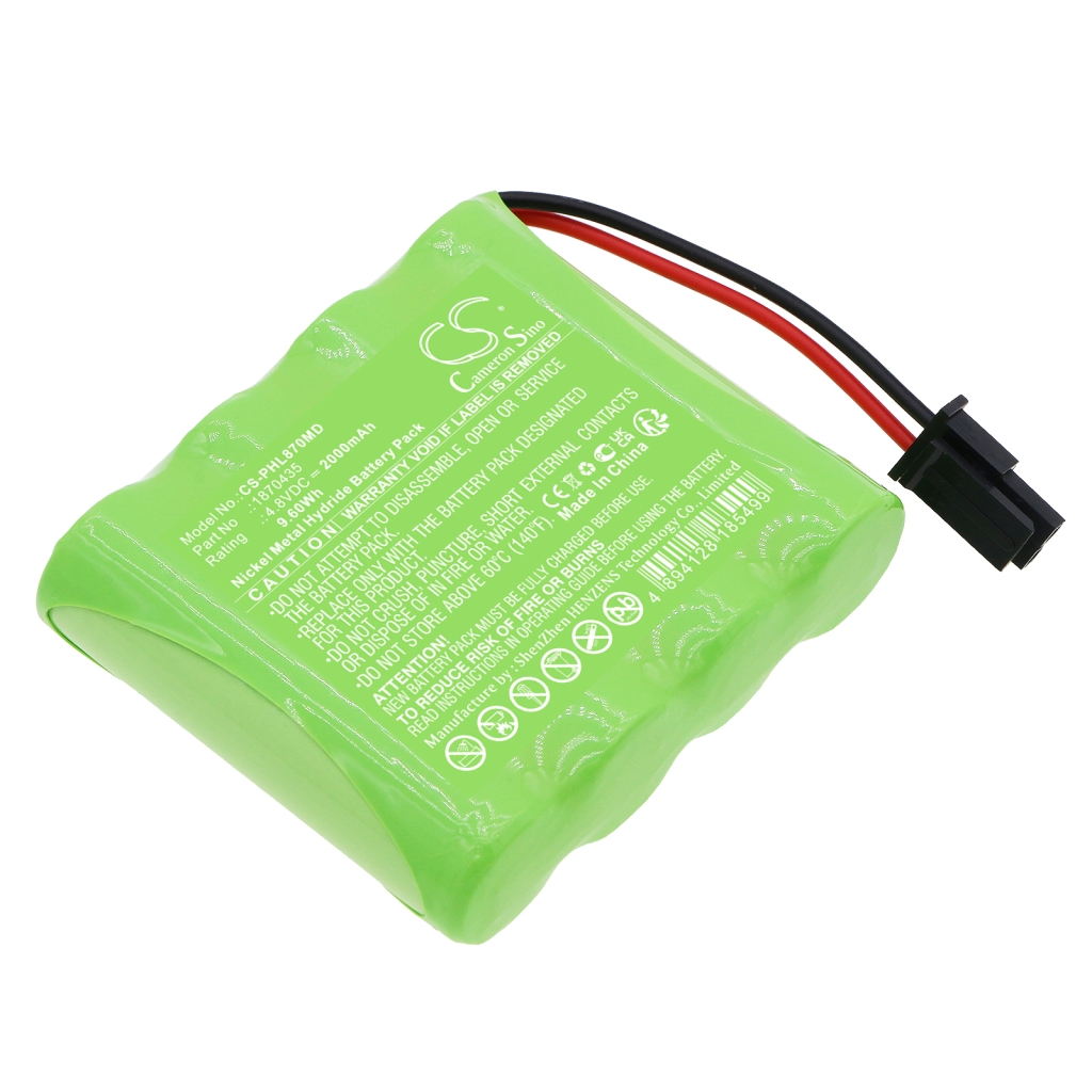 Kompatibilna zamenjava baterije za Philips 1870435,B11923