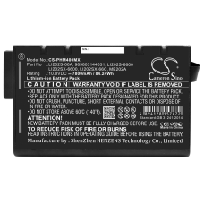 Compatible battery replacement for GE LI202S-6600,NI2020