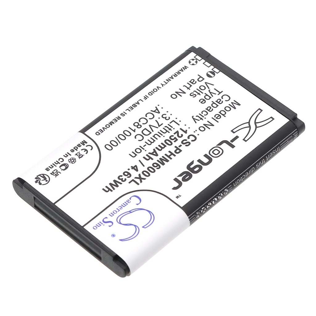 Kompatibilna zamenjava baterije za Philips 8403 810 00011,ACC8100,ACC8100/00
