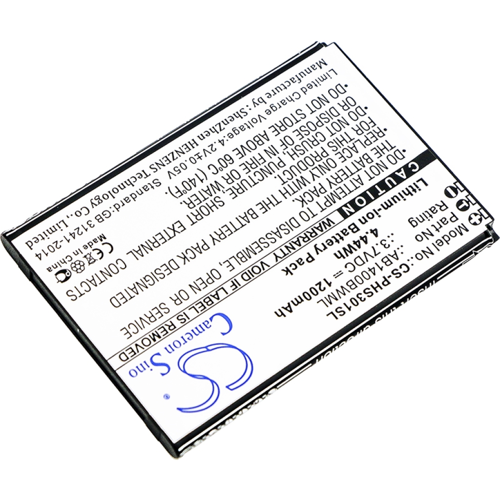 Baterija združljivo z Philips CS-PHS301SL