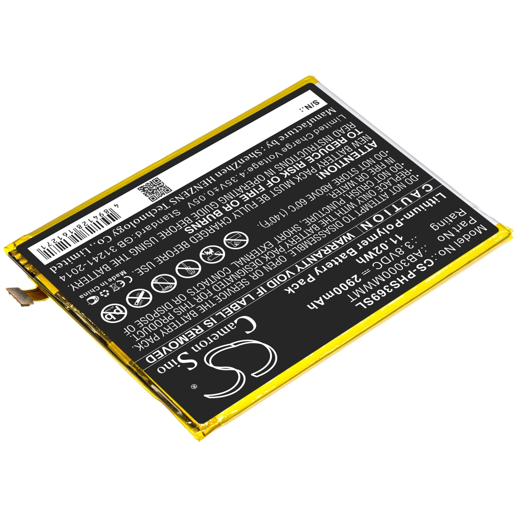 Baterije Nadomešča AB3000MWMT