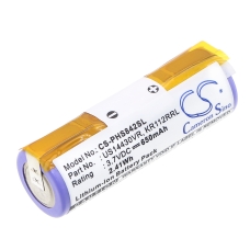Kompatibilna zamenjava baterije za Philips KR112RRL,US14430VR