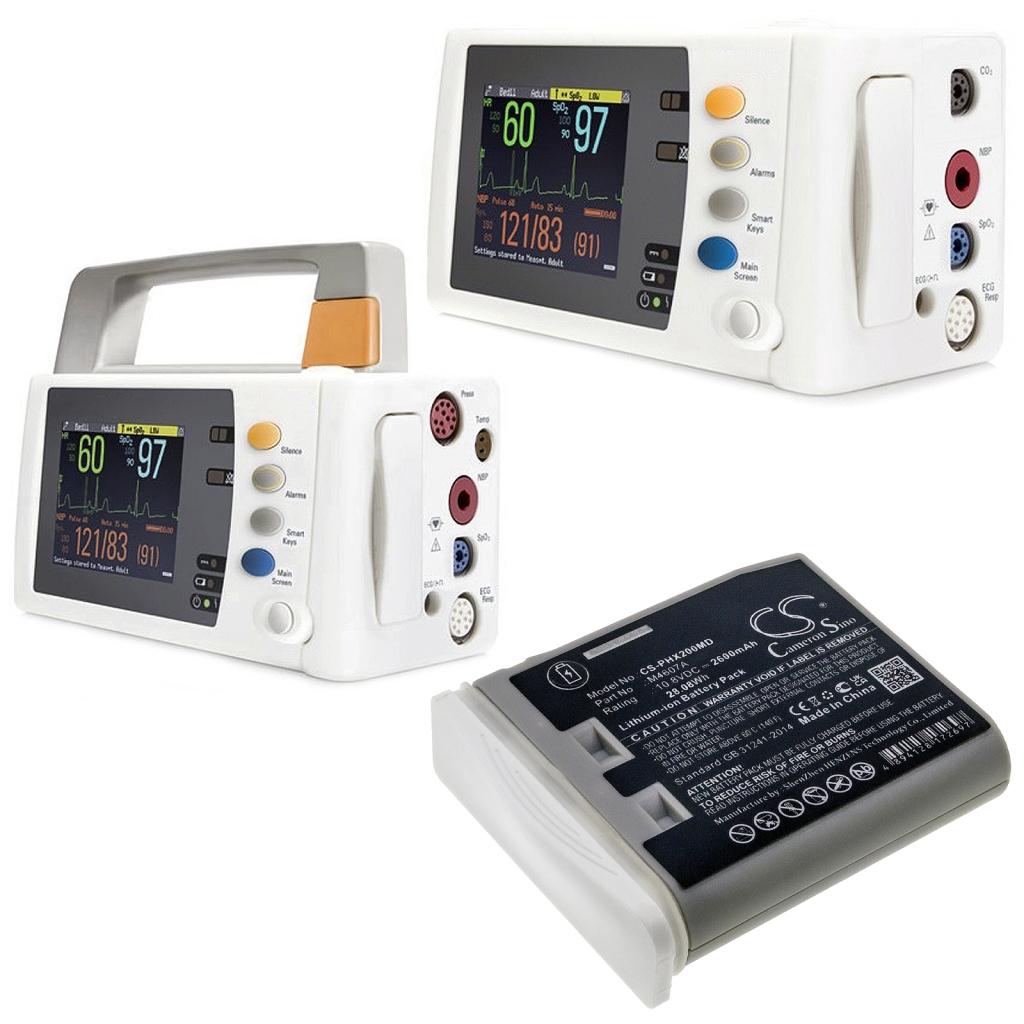 Kompatibilna zamenjava baterije za Philips 989803148701,M4607A,M6452
