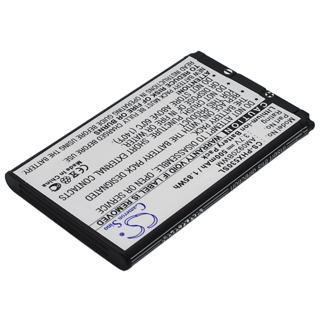 Kompatibilna zamenjava baterije za Philips AB0890CWM,AB0920BWM,AM0920BWM