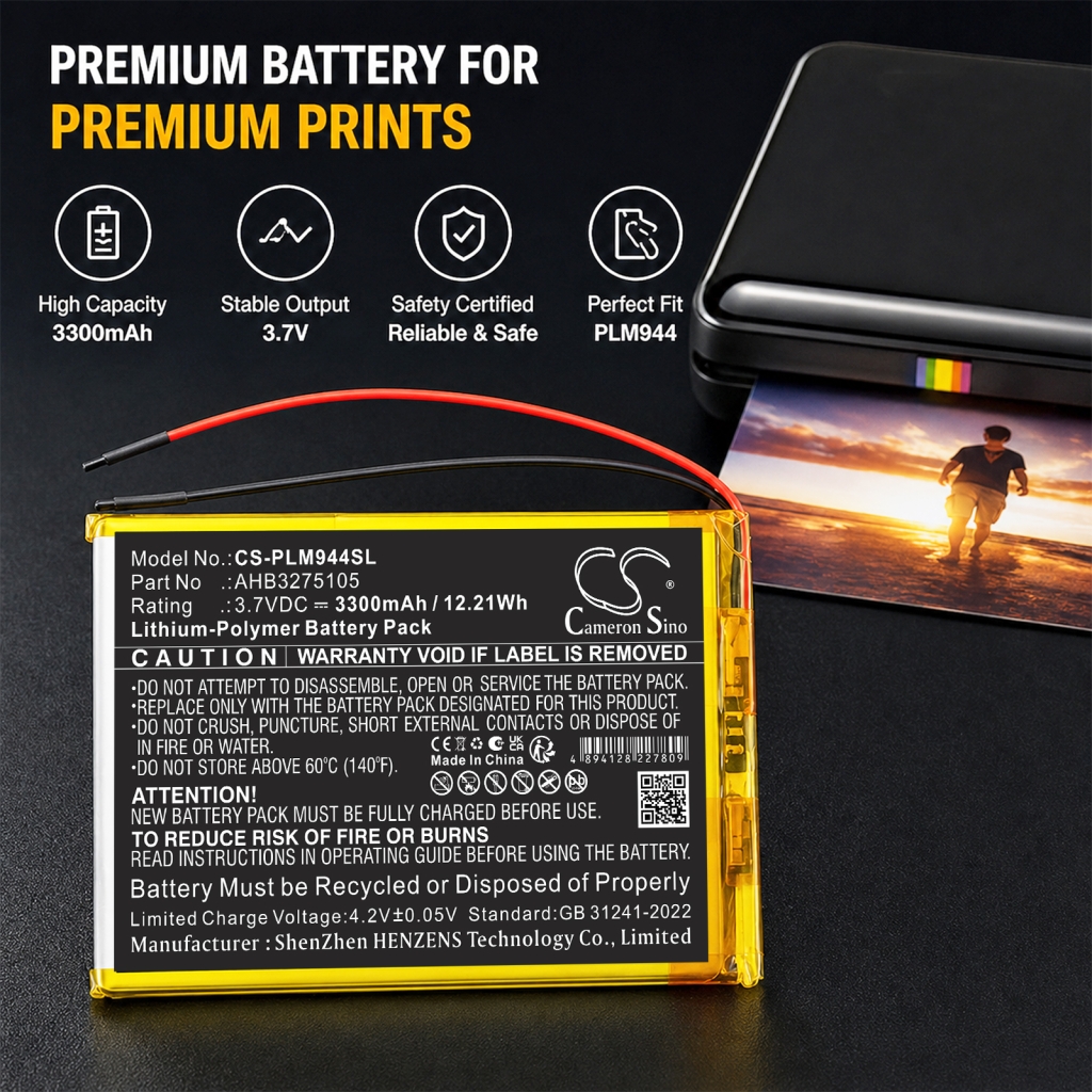 Battery for Polaroid MIDB944PXE