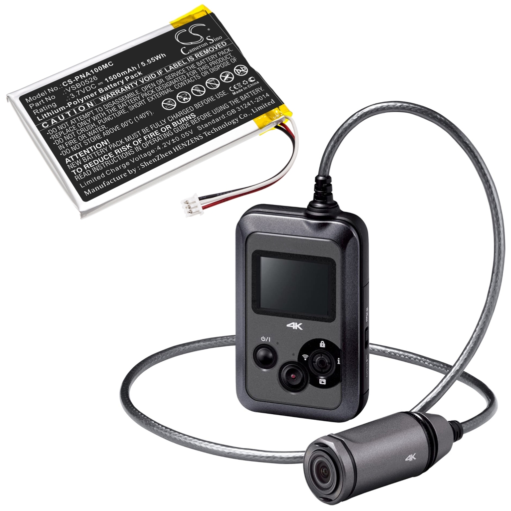 Kompatibilna zamenjava baterije za Panasonic VSB0526