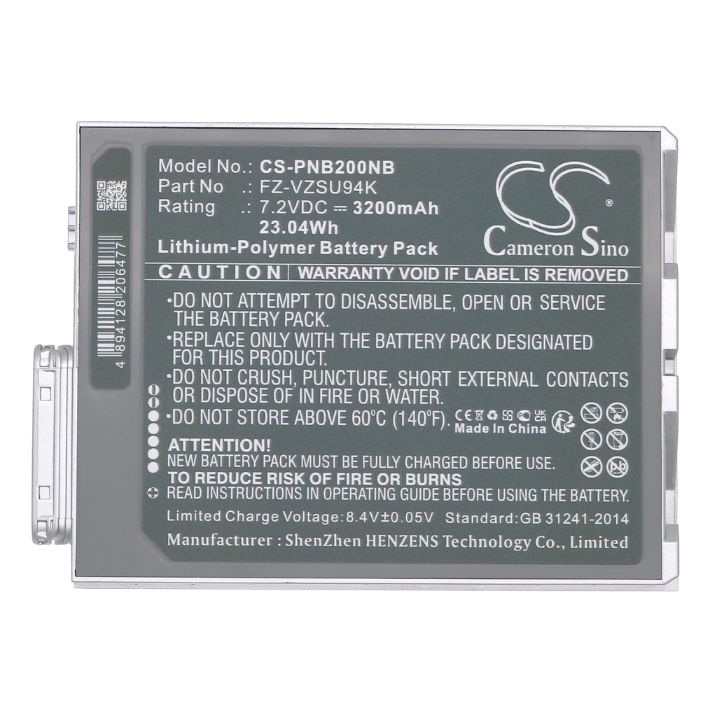 Baterija za prenosnik Panasonic CS-PNB200NB