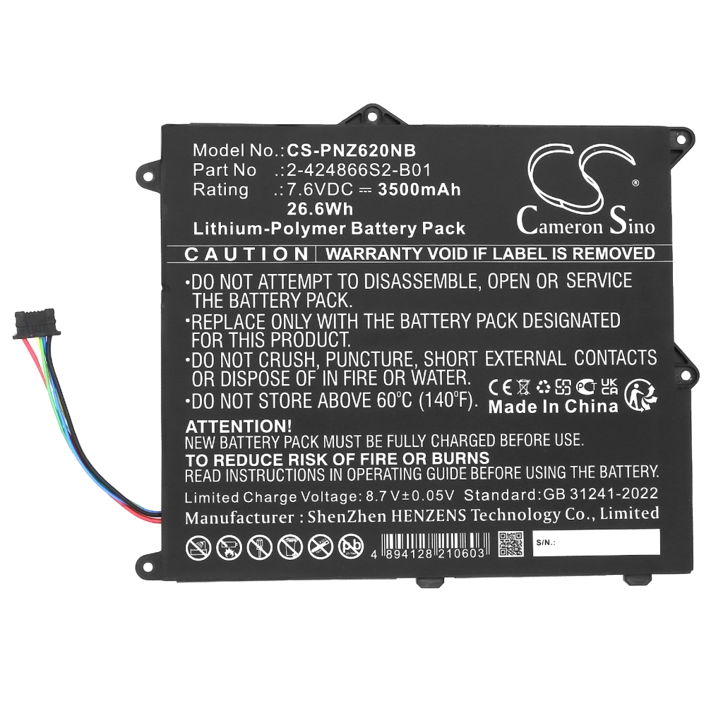 Kompatibilna zamenjava baterije za Panasonic 2-424866S2-B01