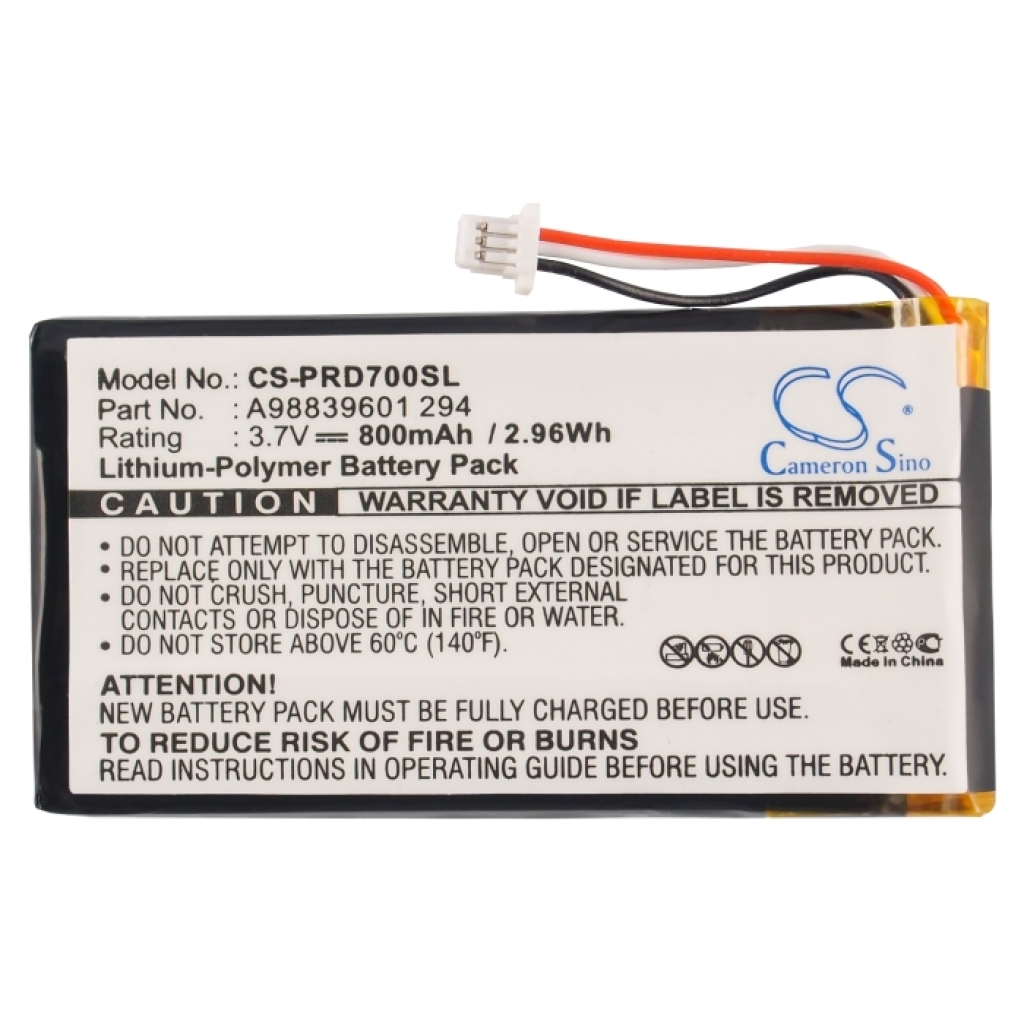 Kompatibilna zamenjava baterije za Sony A98839601 294