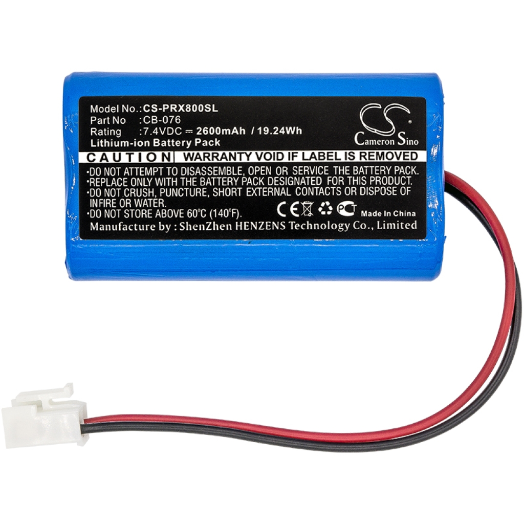 Kompatibilna zamenjava baterije za Promax CB-076