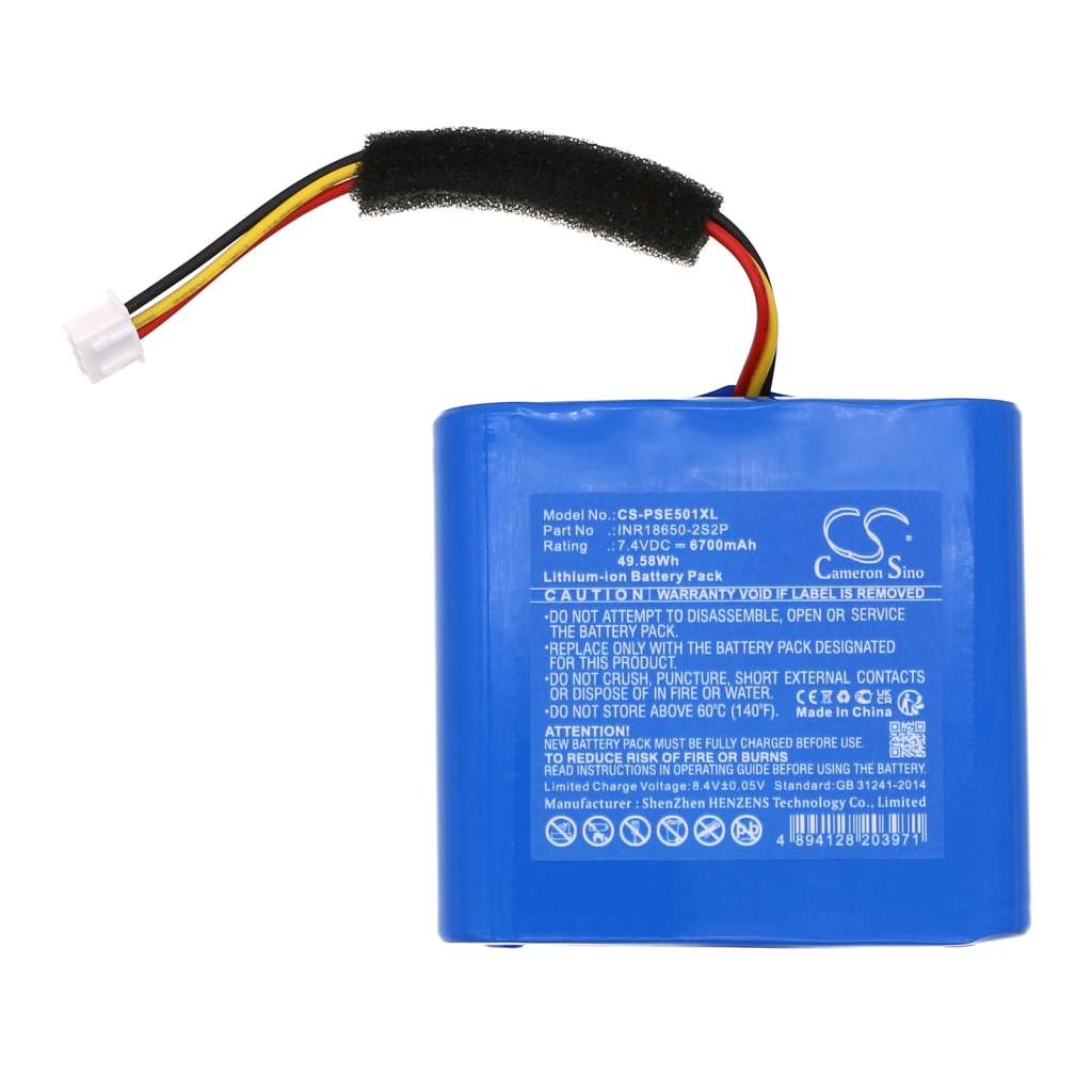 Kompatibilna zamenjava baterije za Philips INR18650-2S2P