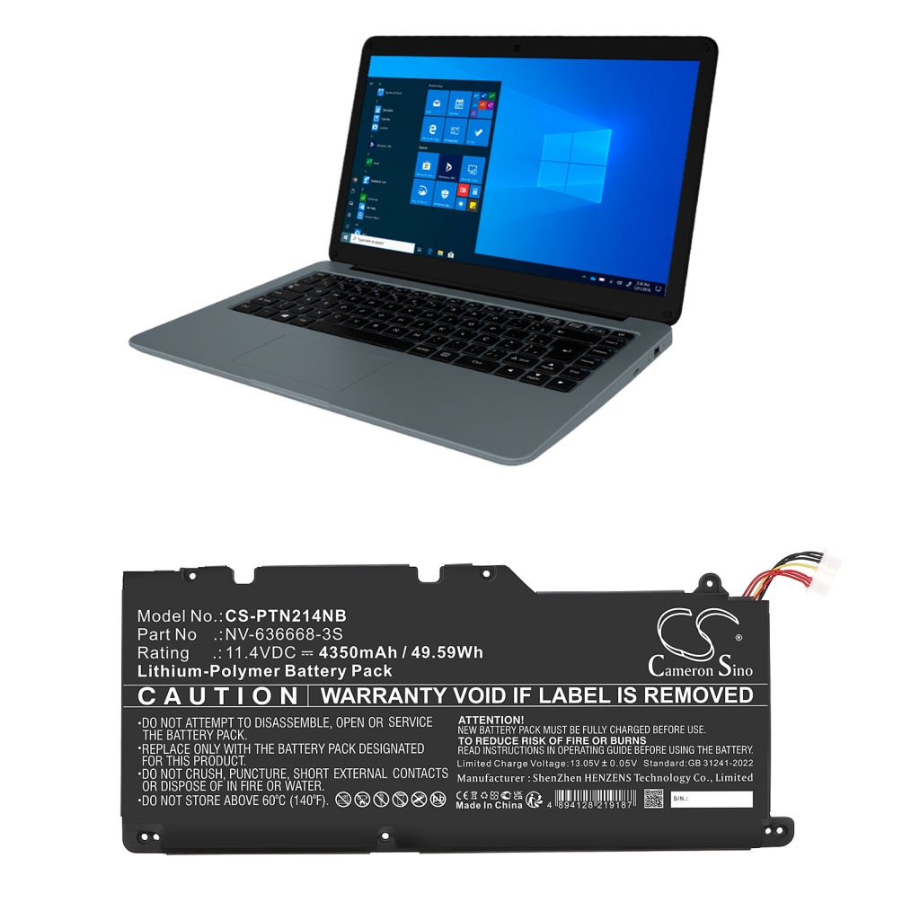 Notebook battery Positivo CS-PTN214NB