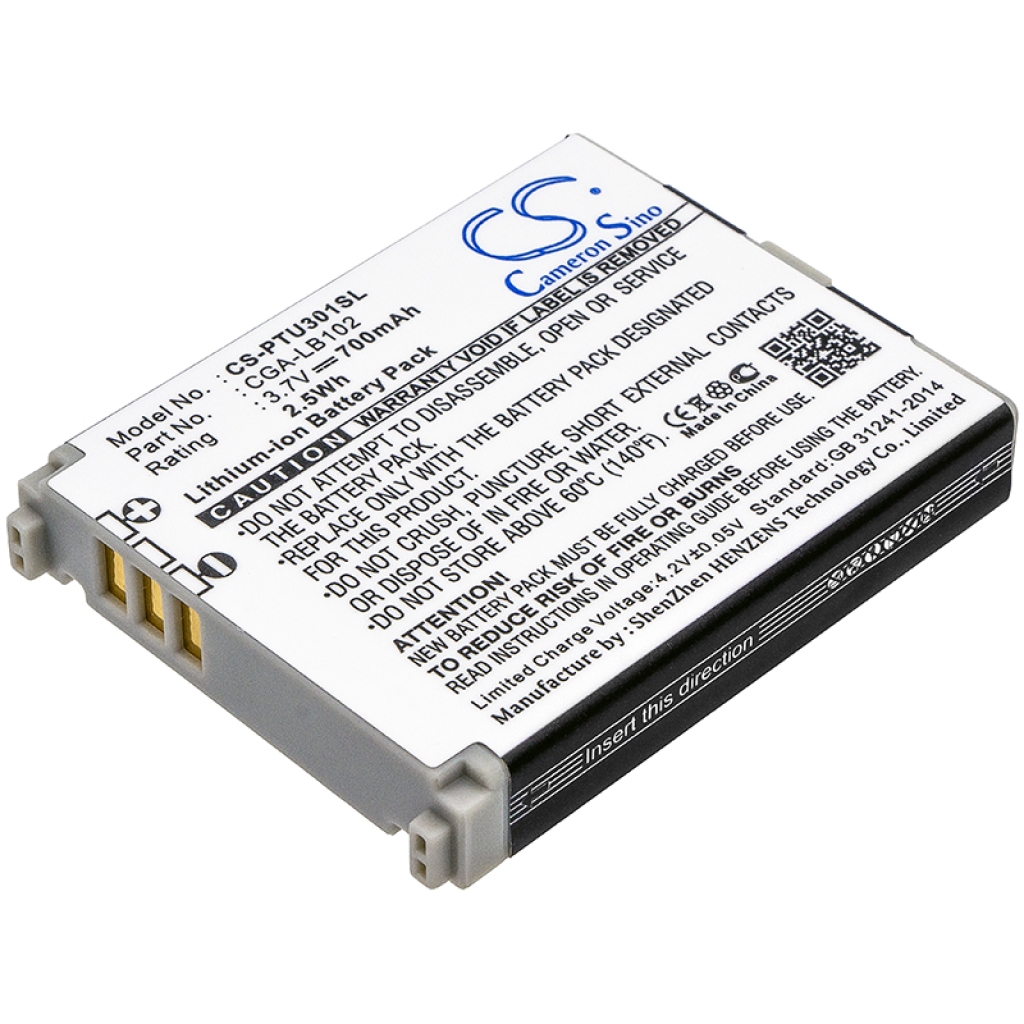 Kompatibilna zamenjava baterije za Panasonic CGA-LB102