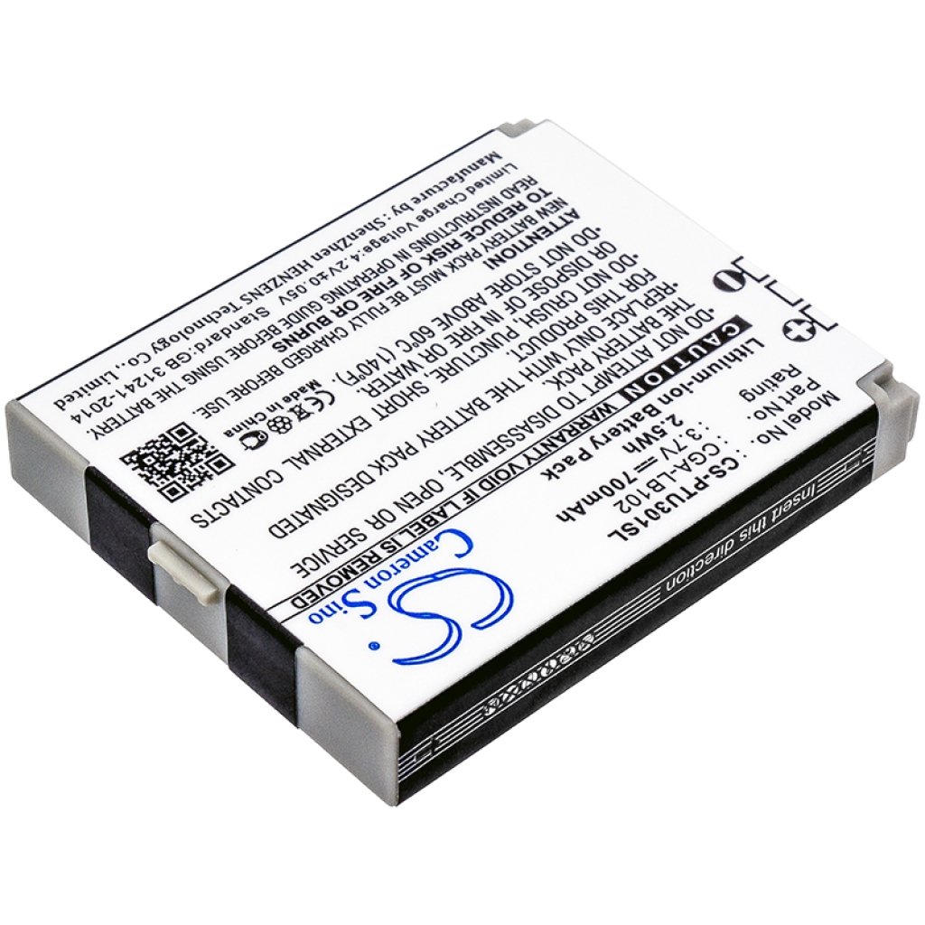 Kompatibilna zamenjava baterije za Panasonic CGA-LB102