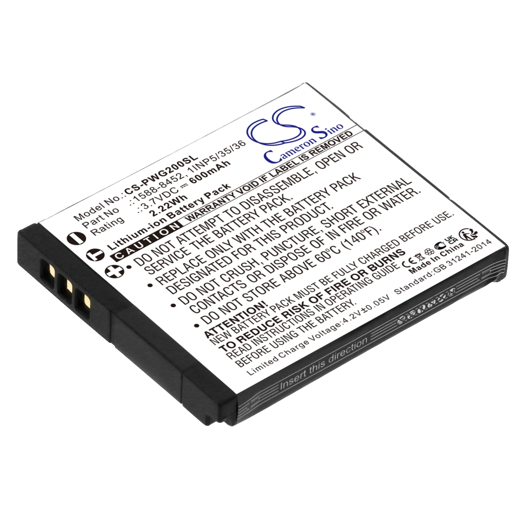 Kompatibilna zamenjava baterije za Panasonic 1588-8452,1INP5/35/36