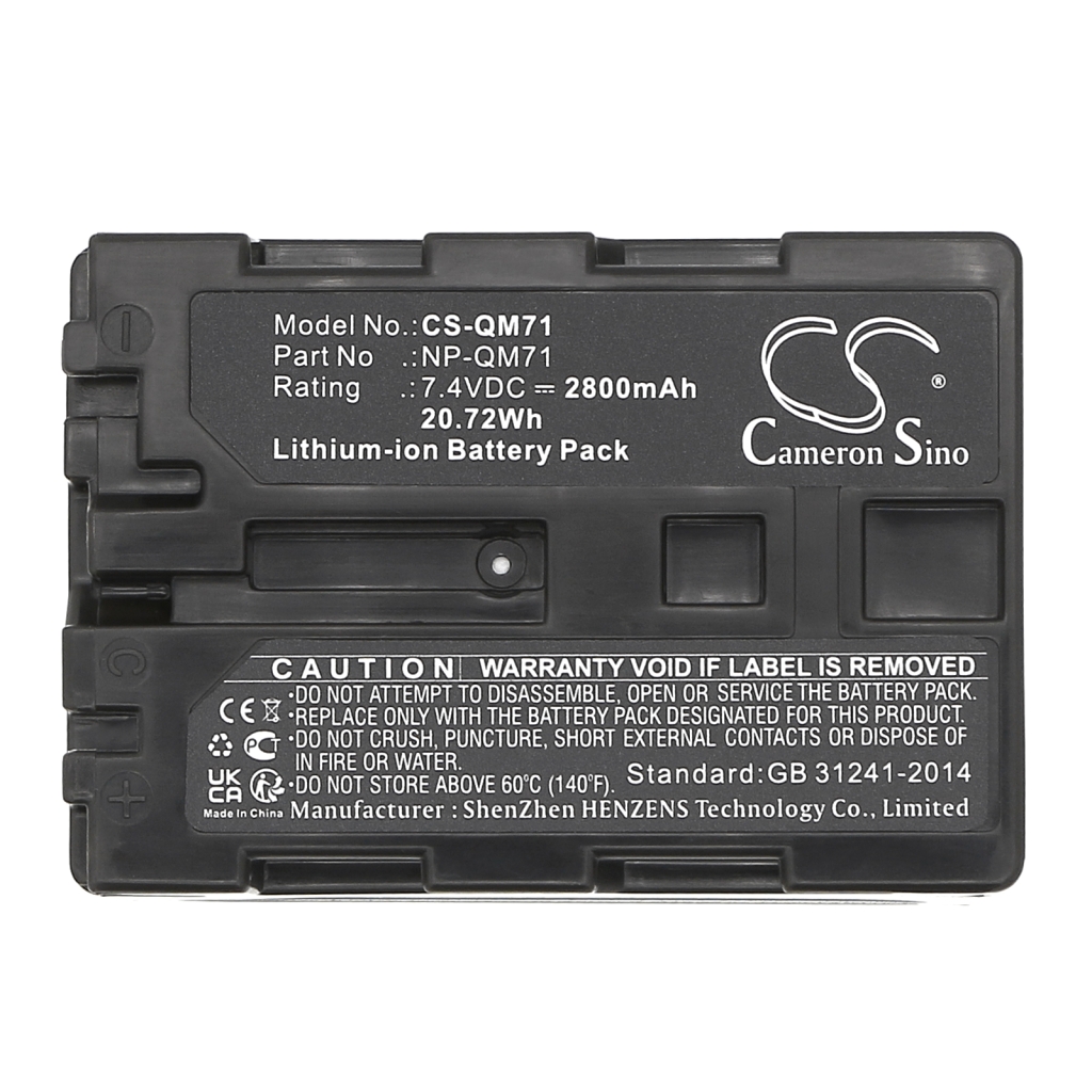 Camera Battery Sony DCR-DVD201