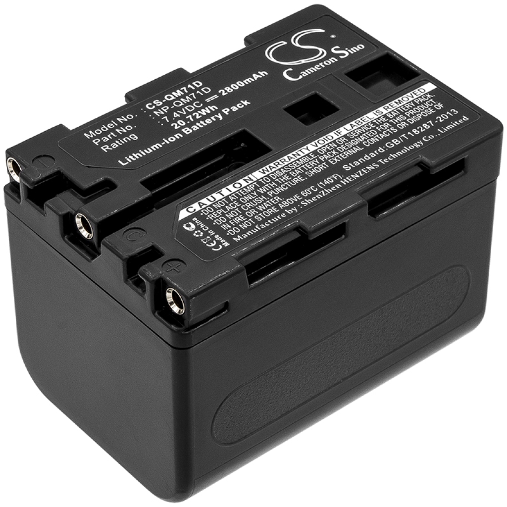 Kompatibilna zamenjava baterije za Sony NP-QM71D