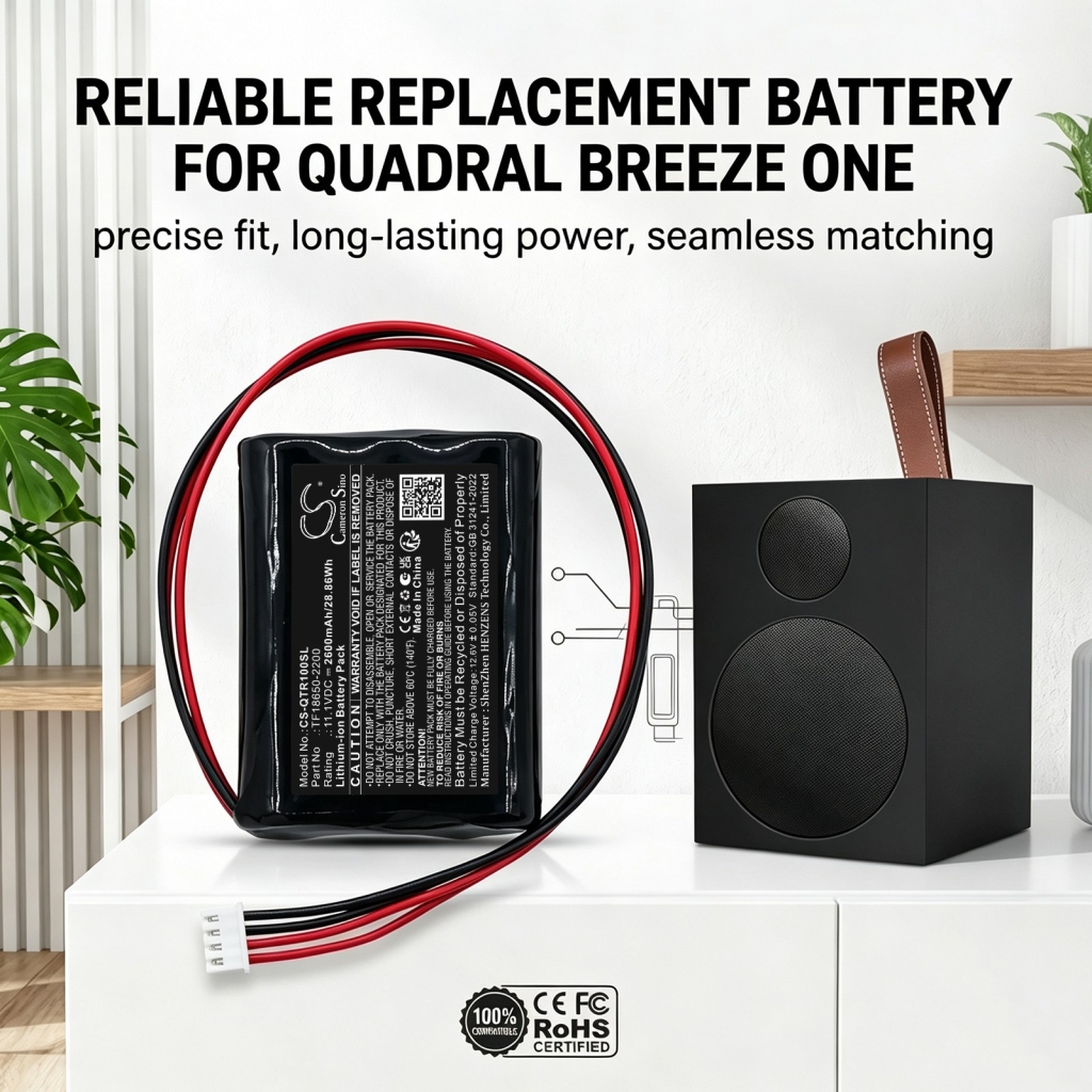Baterije združljivo z Quadral Breeze One CS-QTR100SL