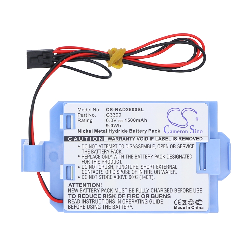 Notebook battery DELL CS-RAD2500SL