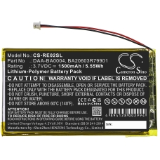 Compatible battery replacement for CREATIVE BA20603R79901,DAA-BA0004