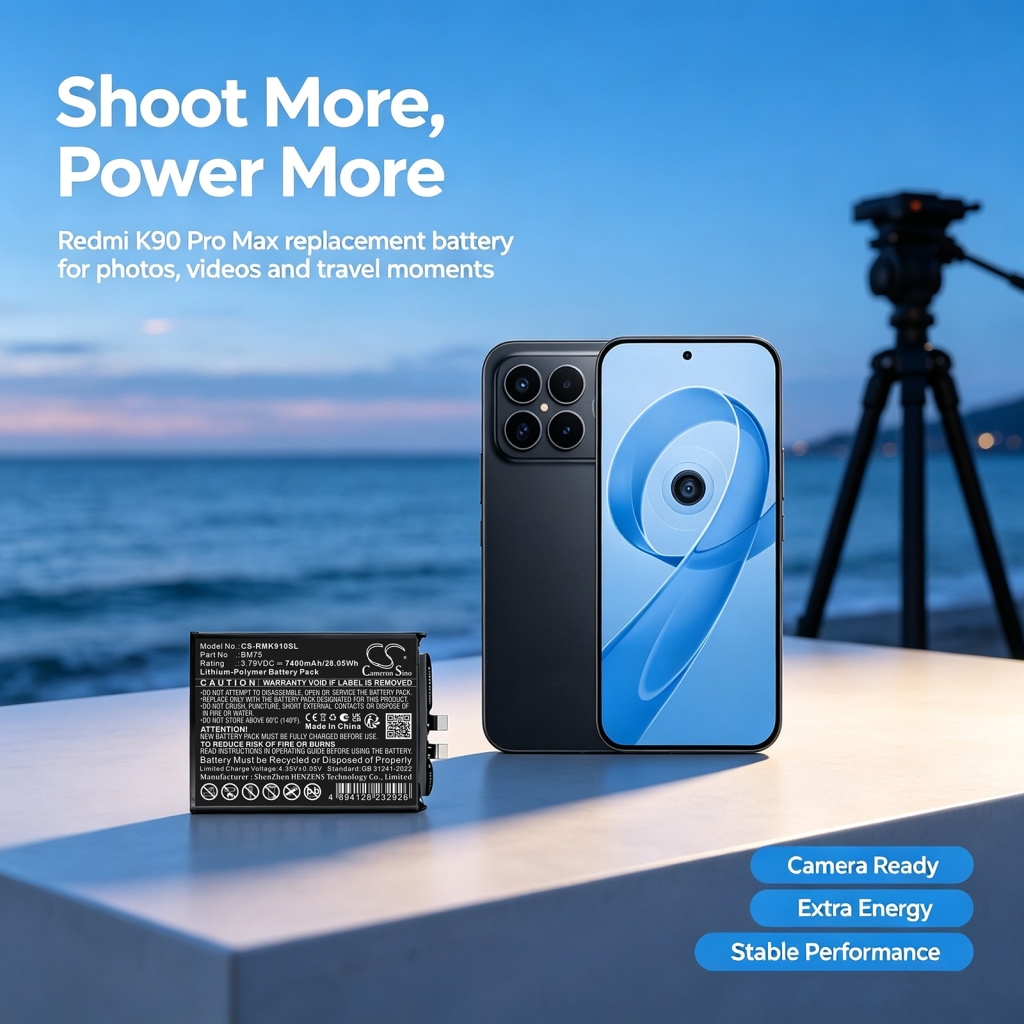 Baterije združljivo z Redmi K90 Pro Max CS-RMK910SL