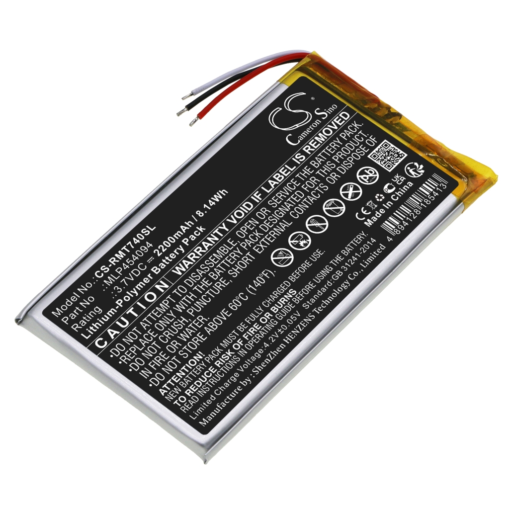 Baterija za GPS, navigator Rand mcnally CS-RMT740SL