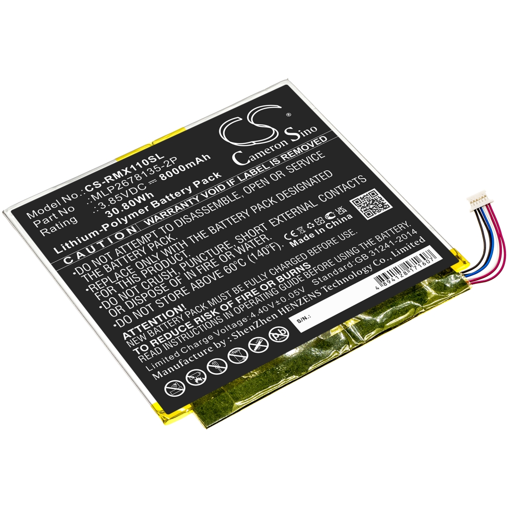 Baterija za tablični računalnik Verizon CS-RMX110SL