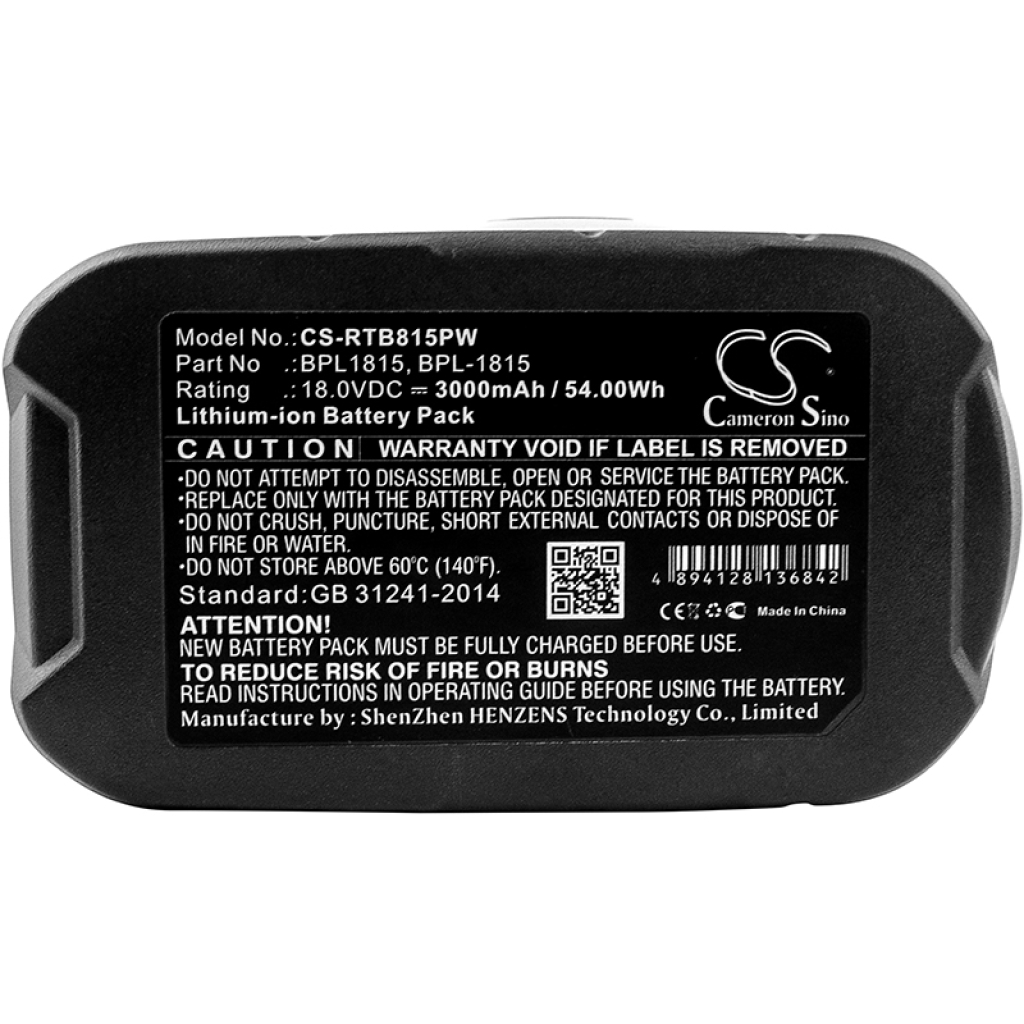 Battery industrial Ryobi P2002