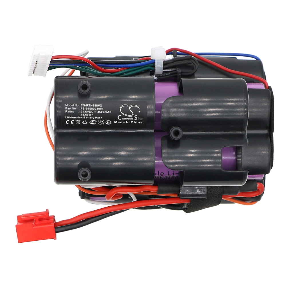 Vacuum Battery Rowenta Air Force Light