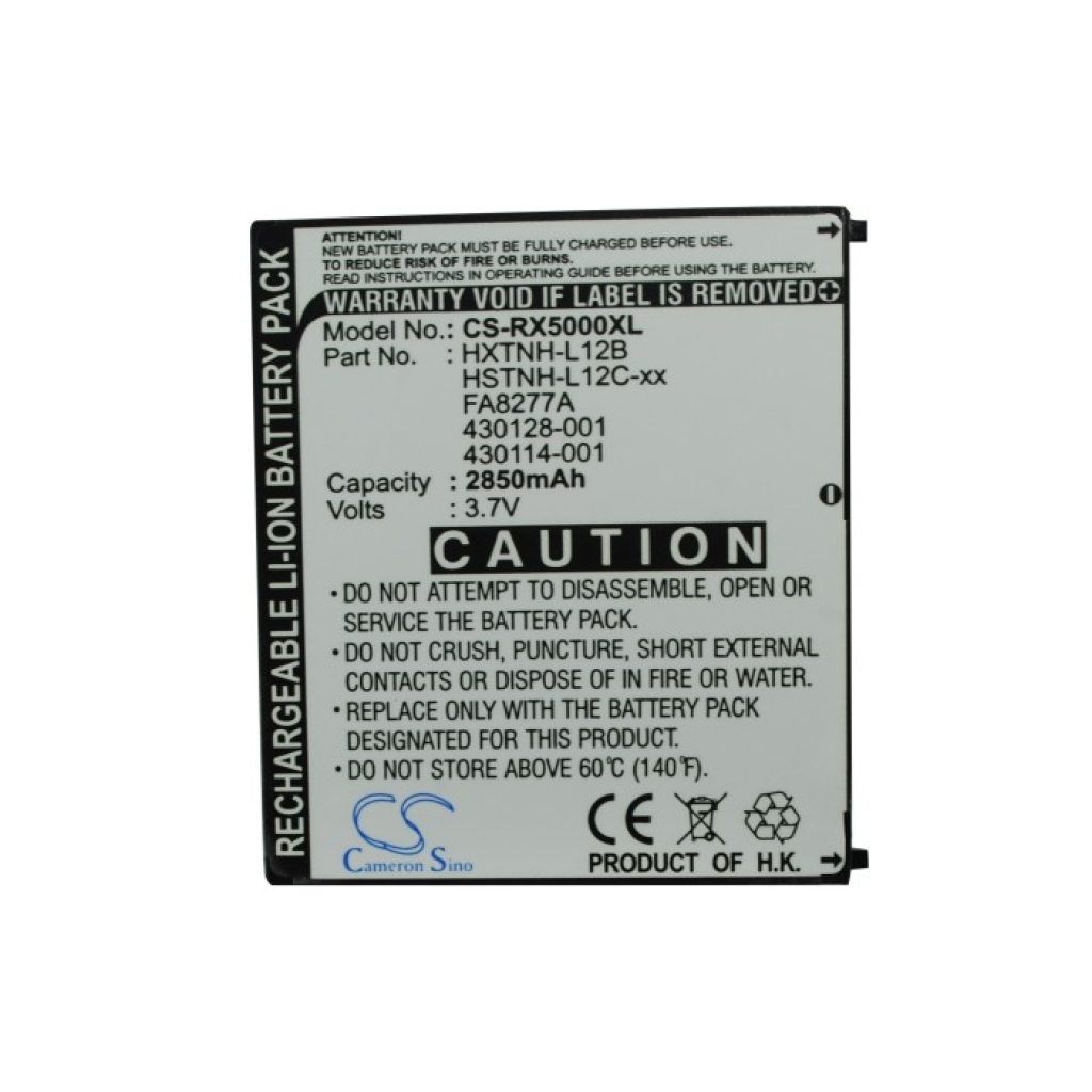 Battery compatible with HP