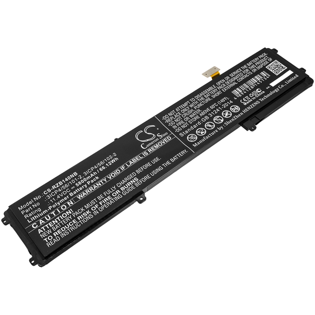 Baterija za prenosnik Razer CS-RZB140NB