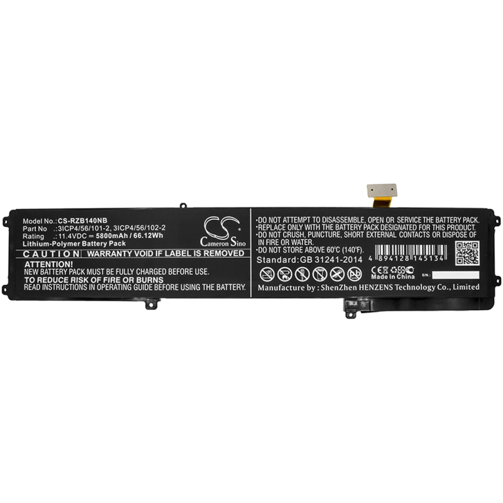 Baterija za prenosnik Razer CS-RZB140NB