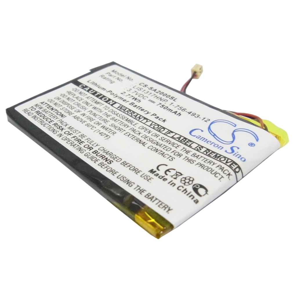 Baterija za MP3, MP4, PMP Sony CS-SA2000SL