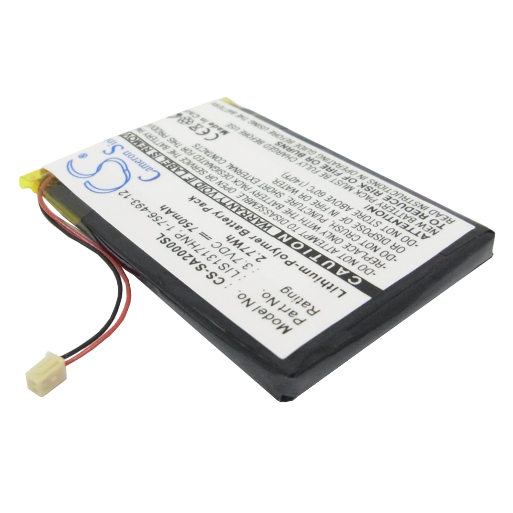 Baterija za MP3, MP4, PMP Sony CS-SA2000SL