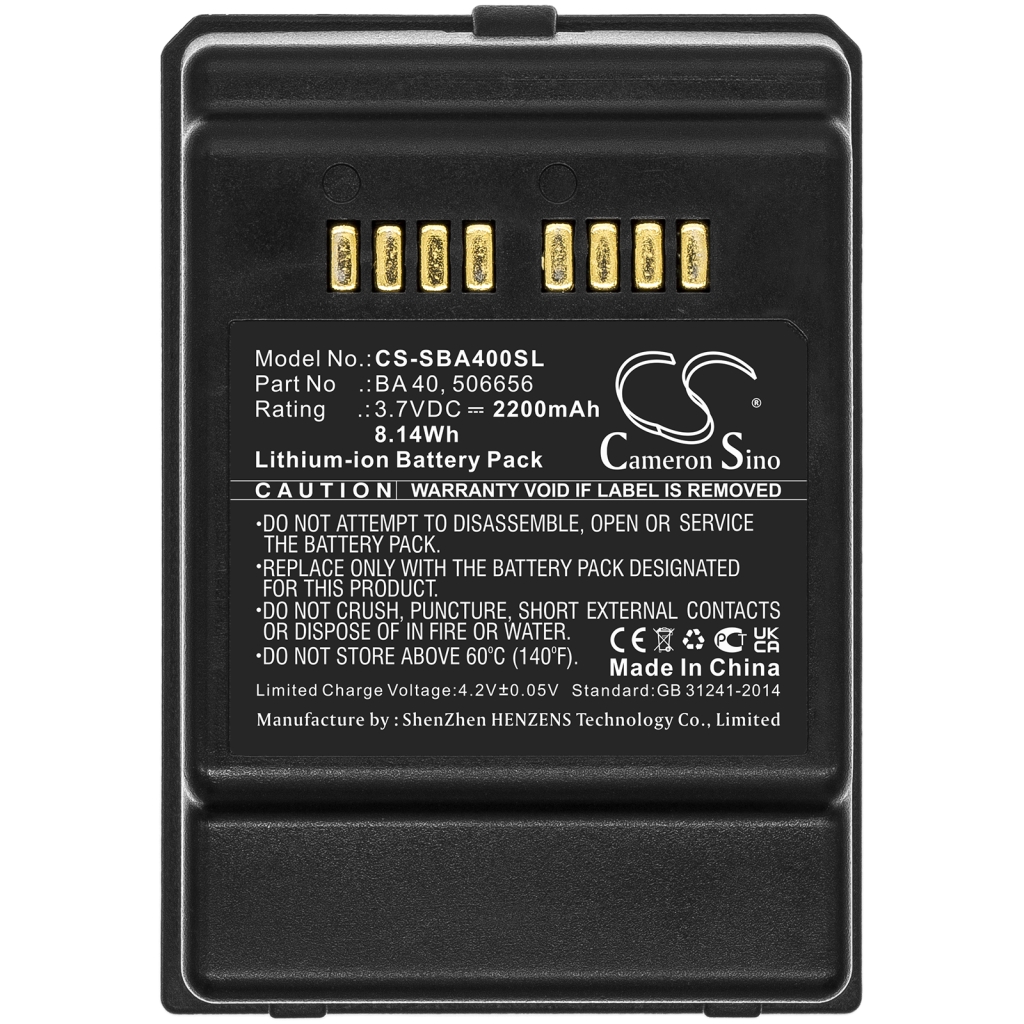 Kompatibilna zamenjava baterije za Sennheiser 506656,BA 40