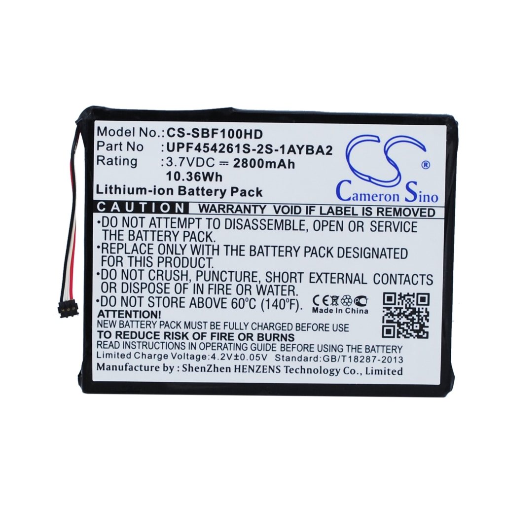 Kompatibilna zamenjava baterije za Seagate UPF454261S-2S-1AYBA2